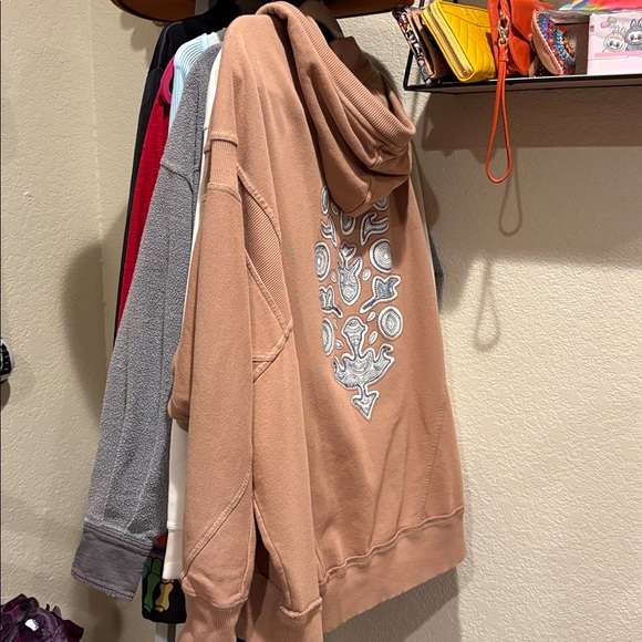 FP Movement All Your Love Oversized Zip Up Hoodie Like New! - Picture 14 of 14